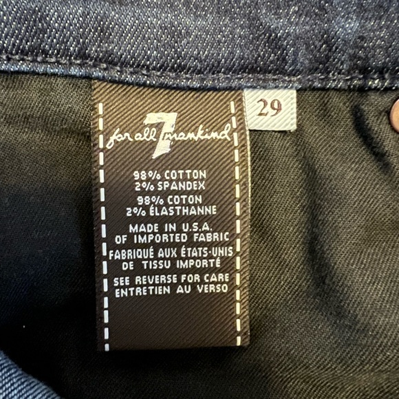 NWOT 7 For all mankind jeans - Picture 2 of 5